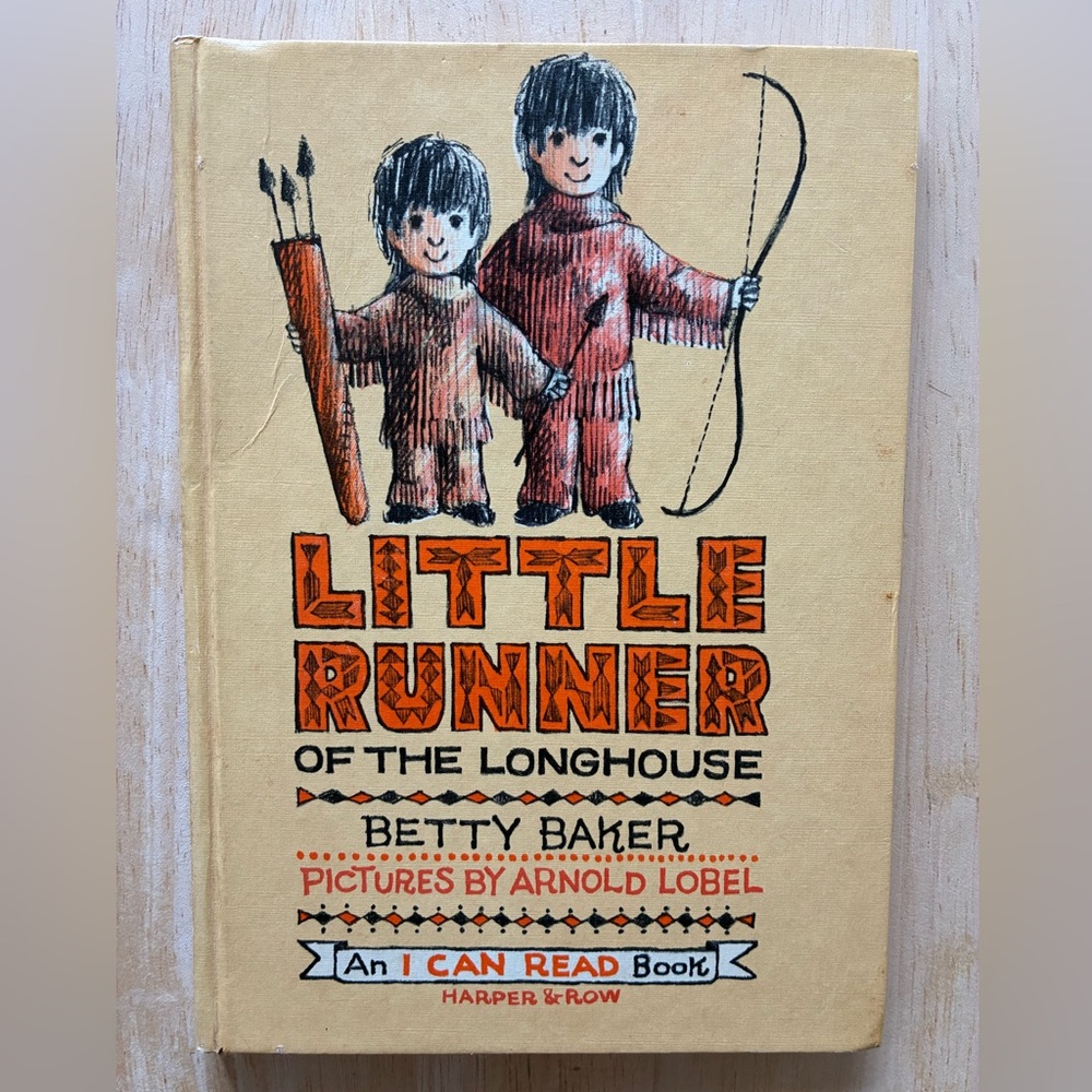 Little Runner of the Longhouse by Betty Baker, An I Can Read Hardcover Book 1962